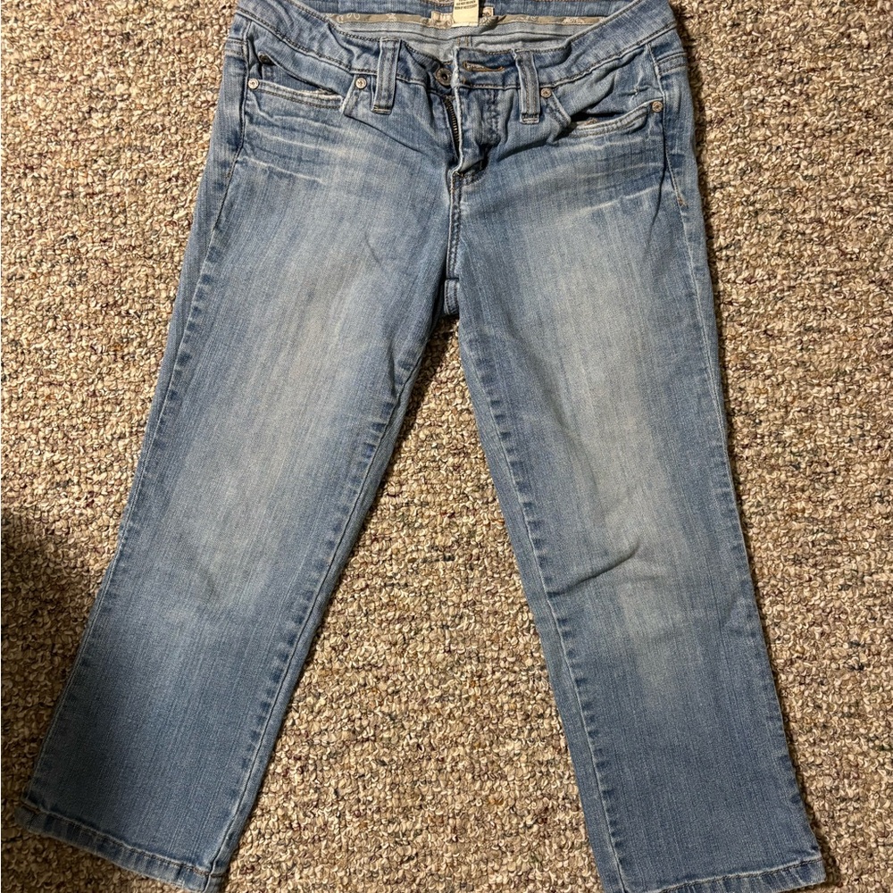 Refuge Light Blue Ankle Jeans